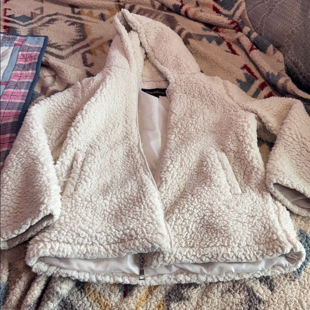 Cozy Sherpa Hooded Jacket